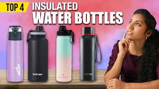 4 Best Insulated Water Bottle in India 2024 🍶 ⚡️Realtime Tested⚡️in Telugu [upl. by Ahsiet]