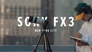 Sony FX3 New York City ft G Master Lenses [upl. by Richy]