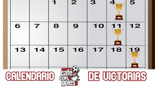 CALENDARIO DE VICTORIAS  Café Con Goles  Jueves 07092023 [upl. by Diandre]