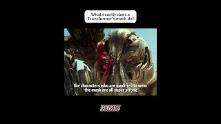 What exactly does a Transformer’s mask do movie [upl. by Wilie940]