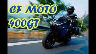 CF MOTO 400 GT  First look  Español [upl. by Marijane928]