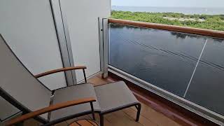 Balcony Cabin 8019 Zuiderdam of Holland America Line 3053062600 text or WhatsApp [upl. by Sharman]