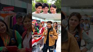 Laugh  Lose 🤣 Singing Prank in Mall  Reacts  Aayush funny comedyvideo viral [upl. by Gerladina949]