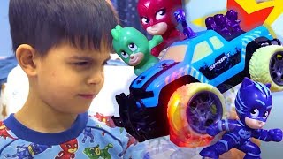 PJ Masks Brinquedos em Português 🚗 Presos na caixa de brinquedos 🚗 Desenhos Animados [upl. by Iaj]