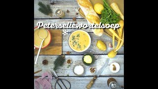 Peterseliewortelsoep  HelloFresh Kerstbox [upl. by Nesaj]