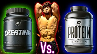 Creatine vs Whey Protein  Which Is Better [upl. by Itsud]