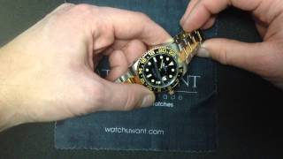 Rolex GMTMaster II 116713 TwoTone Luxury Watch Review [upl. by Nylhsoj937]