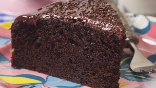 Chocolate Yogurt Cake Recipe Demonstration  Joyofbakingcom [upl. by Surad]