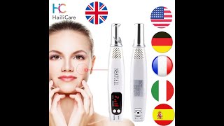 Picosecond Laser Pen Blue Light Therapy Neatcell Laser Pen Tattoo Removal Machine Freckle Mole Wart [upl. by Ahsimek710]