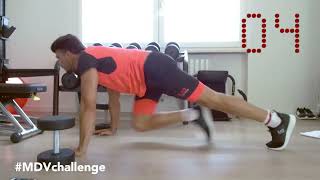 MDVchallenge Free body workout No gym [upl. by Naoma]