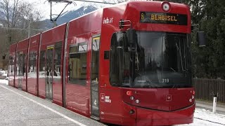 Innsbruck Straßenbahn  Innsbruck Tramways  Route 6 [upl. by Noedig]