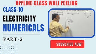 CLASS10  ELECTRICITY NUMERICALS BASED ON RESISTANCE AND RESISTIVITY [upl. by Ahrens327]