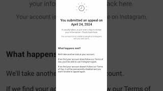 how to fix you submitted an appeal instagram  you submitted an appeal instagram problem solve [upl. by Funch]