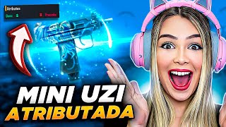 Chegou a nova MINI UZI atributada no FREE FIRE [upl. by Vada375]