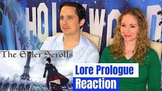 Elder Scrolls Lore Prologue Reaction [upl. by Noiro]