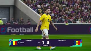 PES 2021 Gameplay  România  Andorra  2023 [upl. by Minton801]