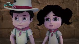 Purane Fort का Bhoot  Part  02  Vir The Robot Boy  Hindi Cartoons For Kids  spot [upl. by Autumn]