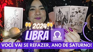 ♎️ LIBRA 🥂 2024🥂 SEU NOME SERÁ RECONHECIDO ANO DE MILAGRES [upl. by Amador257]