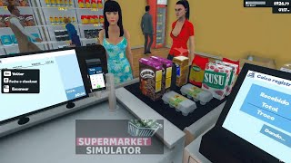 ✅DIA DE MUITAS VENDAS E EXPANSÃO DO MERCADINHO DO BAIRRO  SUPERMARKET SIMULATOR🛒🍛🍕 [upl. by Saibot314]