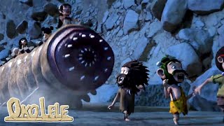 Oko Lele ⚡ NEW Episode 91 Giant Worm 🐍👤 Season 5 ⭐ CGI animated short 🌟 Oko Lele  Official channel [upl. by Allis]