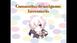 Comandos de anigame  comandos de inventario Bot de discord [upl. by Okihsoy]