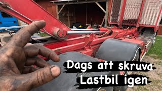 Haveri på Volvo FH16 åker till Traktor och Maskin och får lite hydraulslang pressad tilll lastbilen [upl. by Crowley]