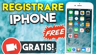 NEW Tutorial  Registrare Schermo iPhoneiPadiPod Touch GRATIS 2017 NO JailbreakPC  iOS 10 [upl. by Eimarej]