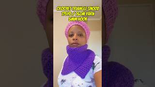 Crochet Snood  A Quick crochet tutorial [upl. by Ennasirk]