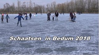 Schaatsen in Bedum 2018 [upl. by Ab]