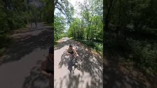 Lower Bidwell Park vibes are never not immaculate 🤙 chico bidwellpark cycling gravelbike sunday [upl. by Akienaj]