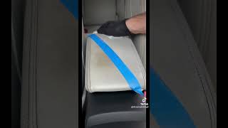 Satisfying interior clean detailing automobile dirty beforeandafter detailingcars leather [upl. by Ramak]