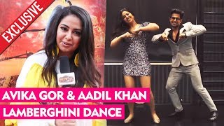 Lamberghini Song Success  Avika Gor Reaction On Aadil Shah Choreography  Exclusive [upl. by Gillman]