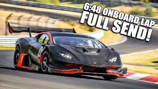 NÜRBURGRING LAMBORGHINI LP1200 FULL SEND Onboard Lap Nordschleife  Crash ZYRUS Engineering [upl. by Anyd]