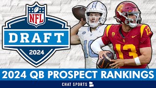 2024 QB Prospect Rankings The 12 Best QBs In The 2024 NFL Draft Ft Caleb Williams  NFL Draft News [upl. by Rebeka]