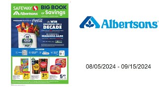 Albertsons Weekly Ad US  08052024  09192024 [upl. by Flam668]