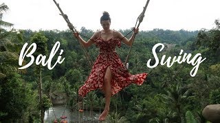 Exploring the Bali Swing Ubud Travel Vlog [upl. by Hanyaz]