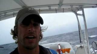 Lagoon 380 Catamaran barepoles sailing 50 knots 20 seas Ep6 [upl. by Gonyea53]