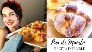 Pan de muerto tradicional ¡¡EL MÁS ESPONJOSO Y RICO Receta INFALIBLE Es con Acento [upl. by Ogir838]