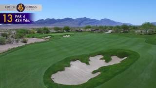 Coyote Springs Golf Club Flyover Hole 13 [upl. by Anen]