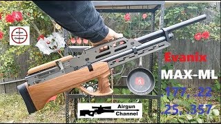 Evanix MAXML Bullpup Review Preview High Power PCP Air Rifle [upl. by Hultin]