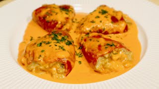 VAS A TRIUNFAR CON ESTOS PIMIENTOS DEL PIQUILLO RELLENOS DE CARNE [upl. by Canty]