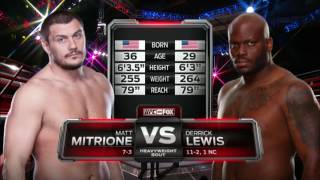 matt mitrione vs derrick lewis ufc fight night [upl. by Christoforo]