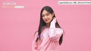 LEGENDADO PT  BR Universe Ticket  SEOYEON [upl. by Aderb]