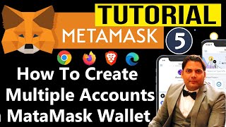 How To Create Multiple Accounts in MataMask Wallet  MetaMask Account [upl. by Isle936]