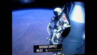 Felix Baumgartner  THE JUMP  Full Video HQ  Der Sprung 14102012  3 Weltrekorde [upl. by Ogata]