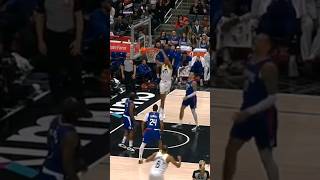 Darius Bazley superb escape and a flush purplehoops nba utahjazz [upl. by Bouton]