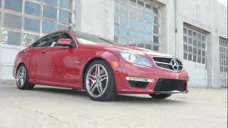 2012 MercedesBenz C63 AMG Coupe  WINDING ROAD Quick Drive [upl. by Aeret141]