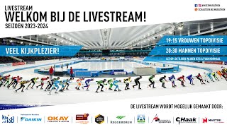 Livestream Daikin Marathon Cup 5  Jan van der Hoorn Schaatssport Marathon Haarlem [upl. by Mazonson]