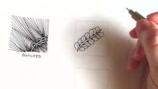 Daily Zentangle Practice 9 Easy Zentangle Patterns [upl. by Mezoff]