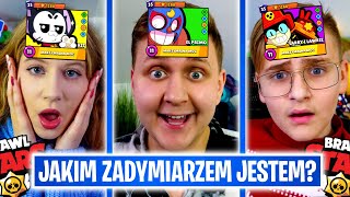 JAKIM ZADYMIARZEM JESTEM ⭐ Da Mian VS Brat VS Dziewczyna  Brawl Stars Polska [upl. by Waldos]